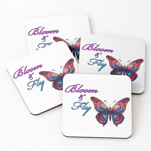 Item preview, Bloom and Fly - Butterfly quote 1 designed and sold by Tom-Johnson.