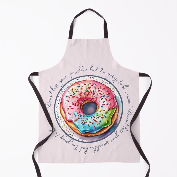 Item preview,  I'm going to be a mom, I will be a mother, Baby Announcement,Sweet Pink Baby Announcement,, Pink Donut designed and sold by KolorellaS.