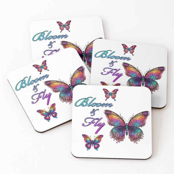 Item preview, Bloom and Fly - Butterfly quote 2 designed and sold by Tom-Johnson.