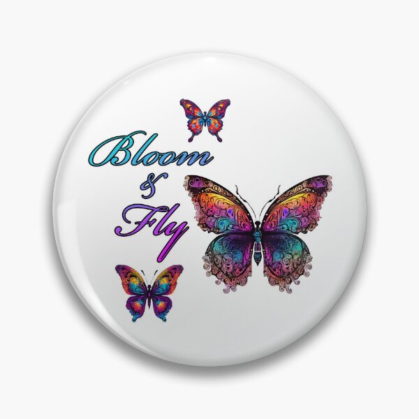 Item preview, Bloom and Fly - Butterfly quote 2 designed and sold by Tom-Johnson.