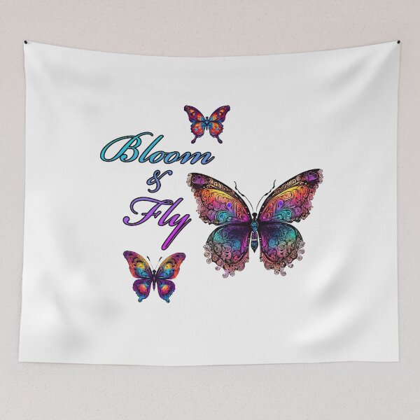 Item preview, Bloom and Fly - Butterfly quote 2 designed and sold by Tom-Johnson.