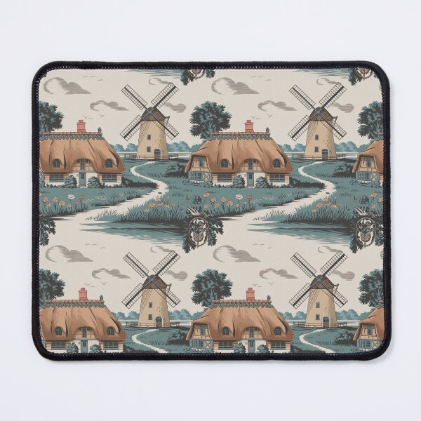 Item preview, Country Side Toile de jouy pattern designed and sold by Tamas Das.