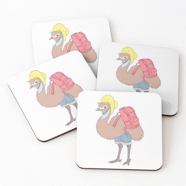 Artikelvorschau, Emu-Abenteuer | Tieraufkleber, Campingausrüstung, Geschenk für Tierliebhaber, Reisetagebuch entworfen und verkauft von Memorph.