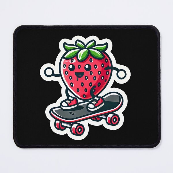 Item preview, Rollerskating Strawberry designed and sold by PinUpPizzazz.