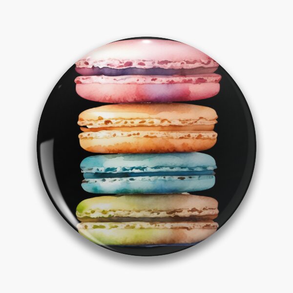 Item preview, French Love, Sweet Colorful Macarons, Rainnbow Macarons, Baking Lovers, Cake Maker designed and sold by KolorellaS.