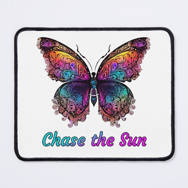 Item preview, Chase the Sun - Butterfly quote 2 designed and sold by Tom-Johnson.