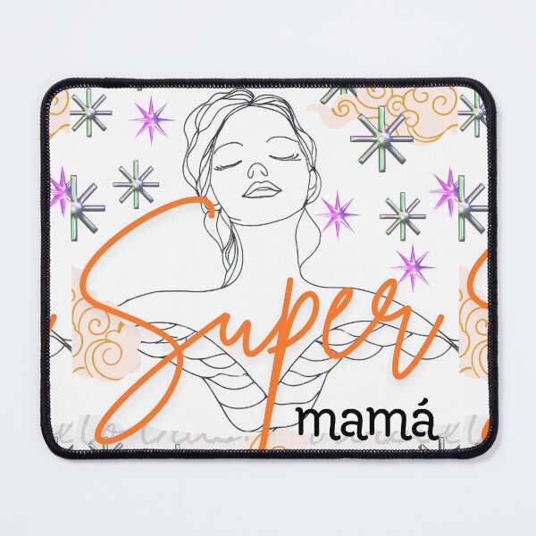 Item preview, Super Mama Line Drawing designed and sold by Molly's Gone Mad .