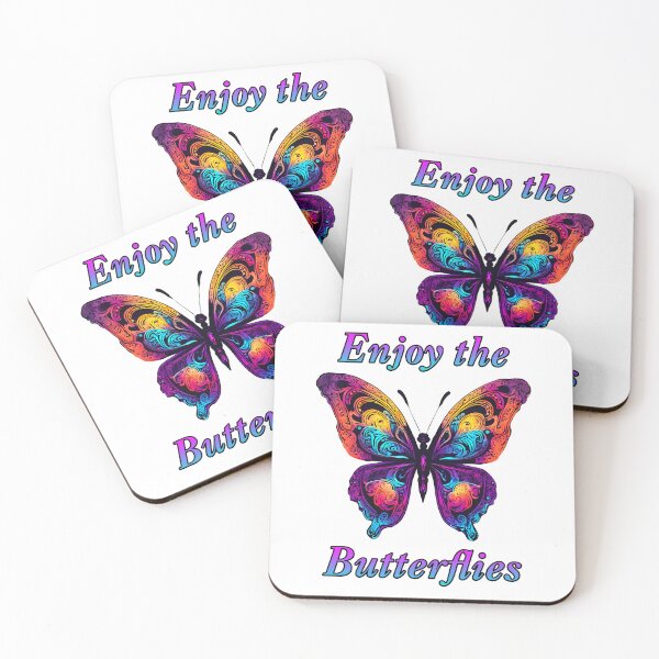 Item preview, Enjoy the Butterflies - Butterfly quote 1 designed and sold by Tom-Johnson.