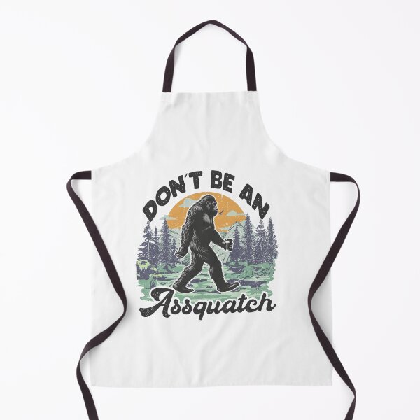 Item preview, Don't be an Assquatch Bigfoot design Retro sublimation Funny camping And Hiking Tee print Funny quote graphic designed and sold by MotivaChic.