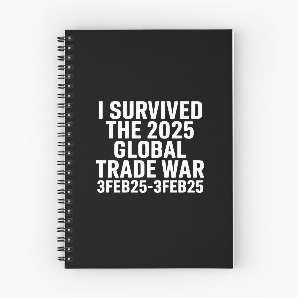 Item preview, I Survived the 2025 Global Trade War designed and sold by HeadTurningArt.