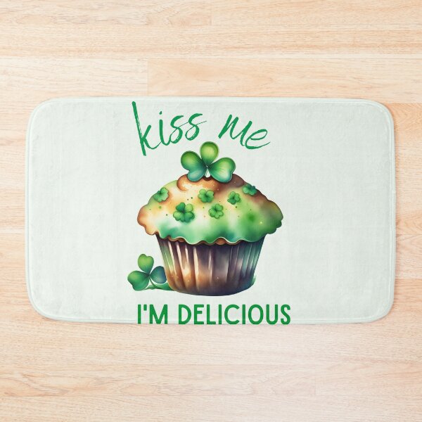 Item preview,  Cupcake St Patricks Day, Cupcake Lovers, Sweet Green Cupcake, Green Muffin, Kiss Me im Irish designed and sold by KolorellaS.