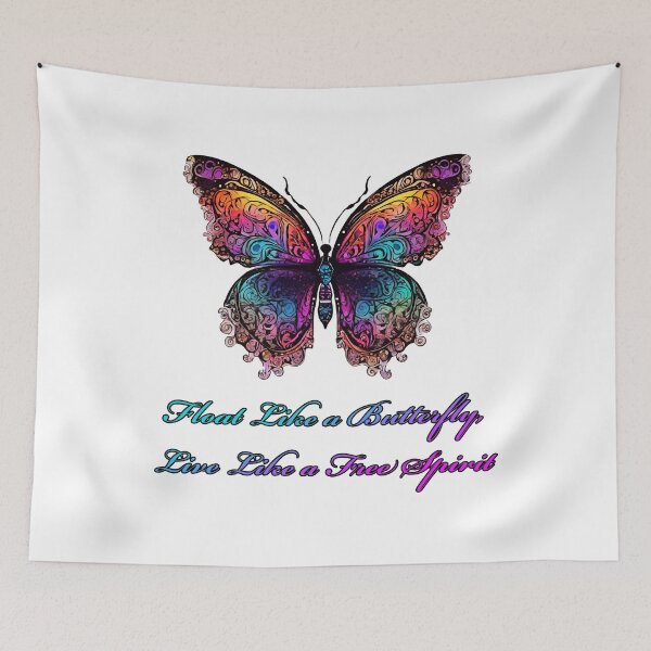 Item preview, Float Like a Butterfly, Live Like a Free Spirit 1 designed and sold by Tom-Johnson.
