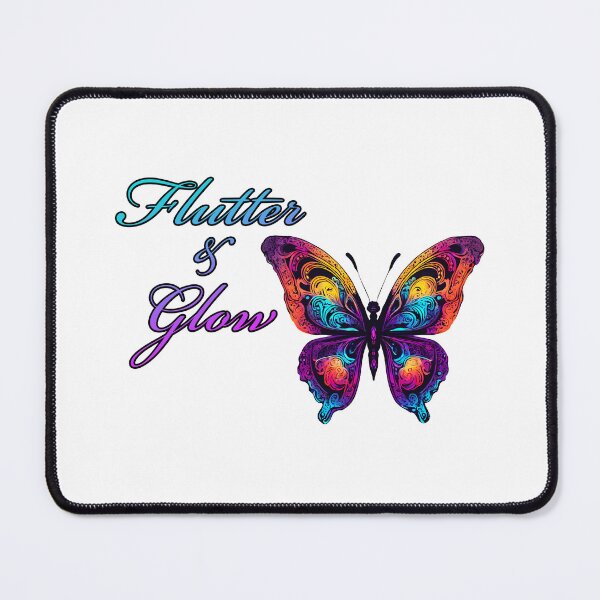 Item preview, Flutter and Glow - Butterfly quote 1 designed and sold by Tom-Johnson.