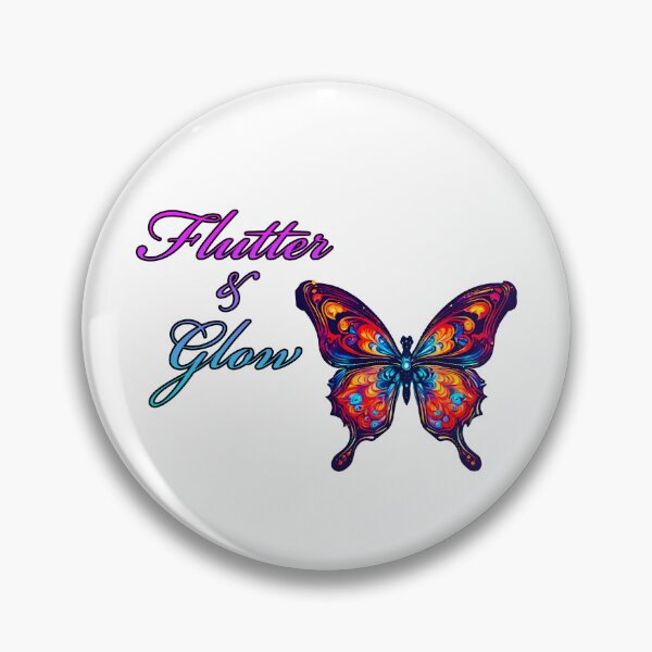 Item preview, Flutter and Glow - Butterfly quote 2 designed and sold by Tom-Johnson.