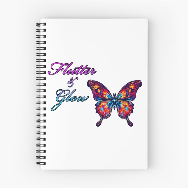 Item preview, Flutter and Glow - Butterfly quote 2 designed and sold by Tom-Johnson.