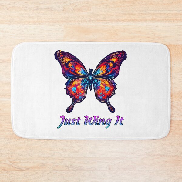 Item preview, Just Wing It - Butterfly quote 1 designed and sold by Tom-Johnson.