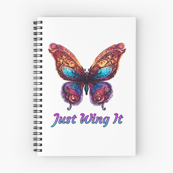 Item preview, Just Wing It - Butterfly quote 2 designed and sold by Tom-Johnson.