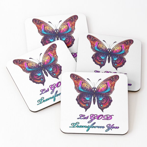 Item preview, Let God Transform You - Butterfly quote 1 designed and sold by Tom-Johnson.