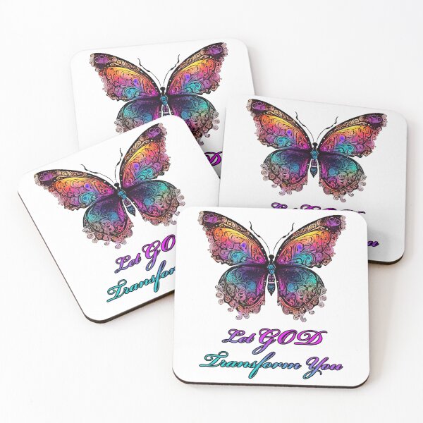 Item preview, Let God Transform You - Butterfly quote 2 designed and sold by Tom-Johnson.