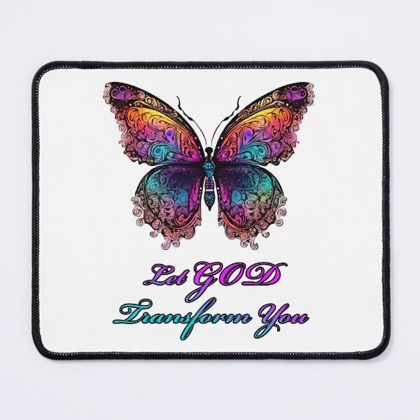 Item preview, Let God Transform You - Butterfly quote 2 designed and sold by Tom-Johnson.
