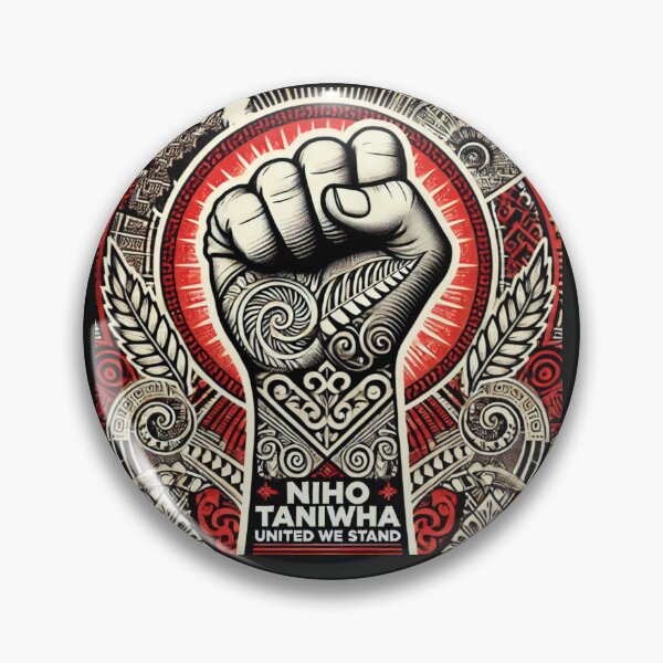 Item preview, Niho Taniwha – United We Stand designed and sold by Wiredart.