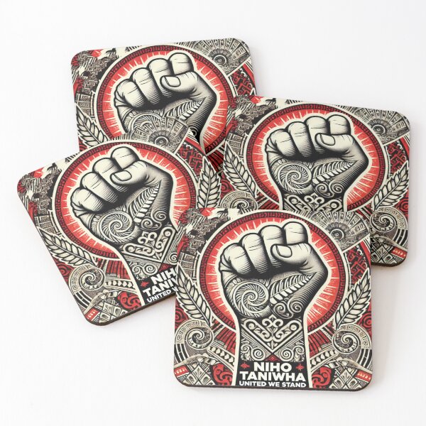 Item preview, Niho Taniwha – United We Stand designed and sold by Wiredart.