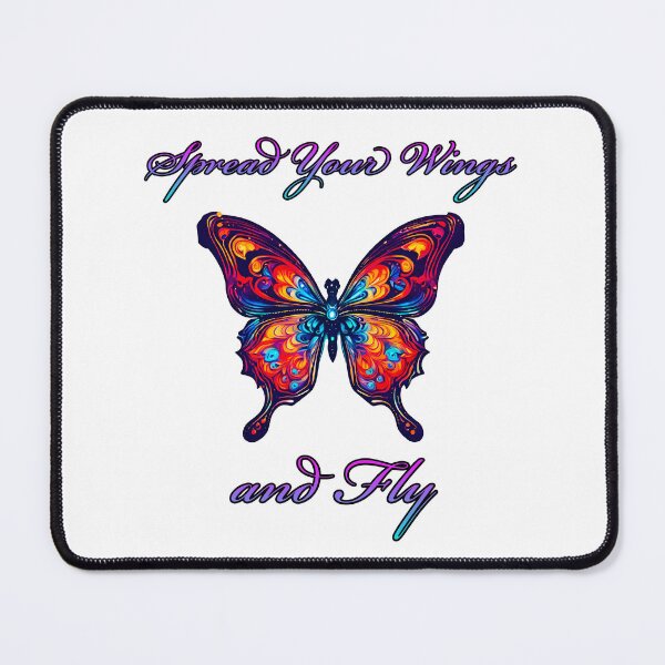 Item preview, Spread Your Wings and Fly - Butterfly quote 1 designed and sold by Tom-Johnson.
