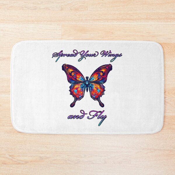 Item preview, Spread Your Wings and Fly - Butterfly quote 1 designed and sold by Tom-Johnson.