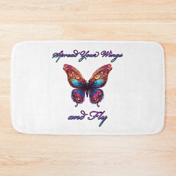 Item preview, Spread Your Wings and Fly - Butterfly quote 2 designed and sold by Tom-Johnson.