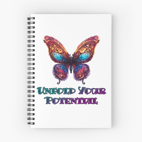 Item preview, Unfold Your Potential - Butterfly quote 1 designed and sold by Tom-Johnson.