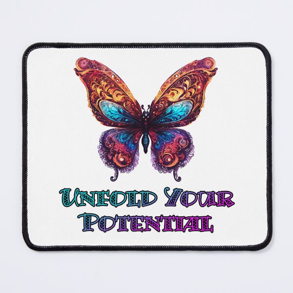 Item preview, Unfold Your Potential - Butterfly quote 1 designed and sold by Tom-Johnson.