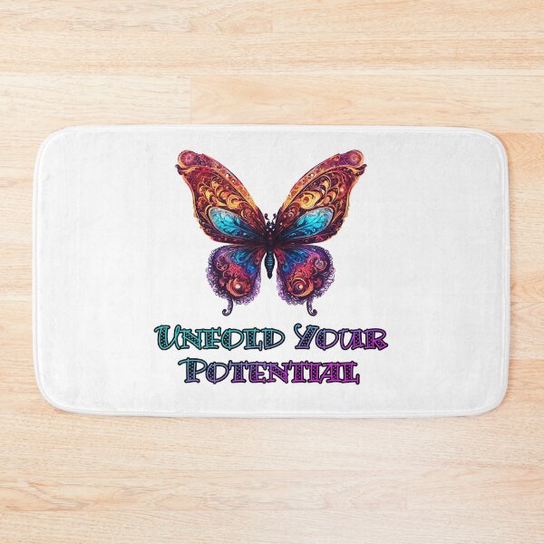 Item preview, Unfold Your Potential - Butterfly quote 1 designed and sold by Tom-Johnson.