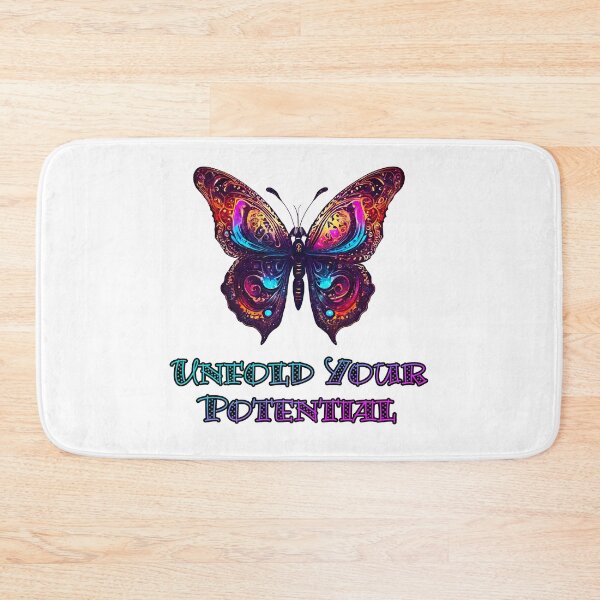Item preview, Unfold Your Potential - Butterfly quote 2 designed and sold by Tom-Johnson.