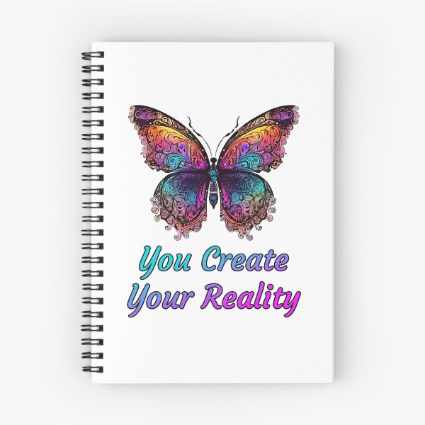 Item preview, You Create Your Reality - Butterfly quote 1 designed and sold by Tom-Johnson.