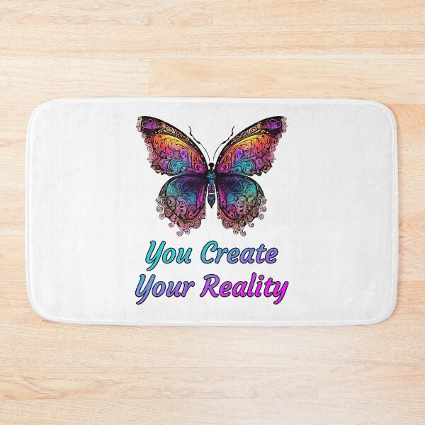 Item preview, You Create Your Reality - Butterfly quote 1 designed and sold by Tom-Johnson.
