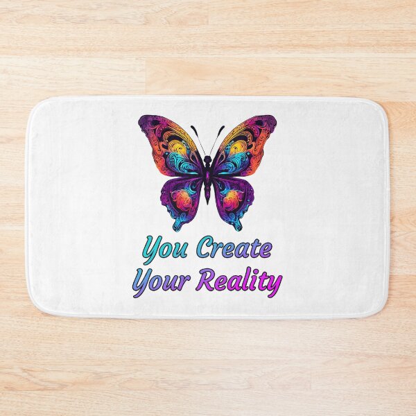 Item preview, You Create Your Reality - Butterfly quote 2 designed and sold by Tom-Johnson.