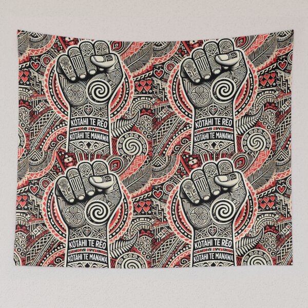 Item preview, Kōtahi Te Reo – Kōtahi Te Manawa designed and sold by Wiredart.