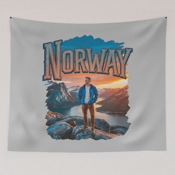 Item preview, Norway fjords - Norway - Norway mountains designed and sold by JansenGS.