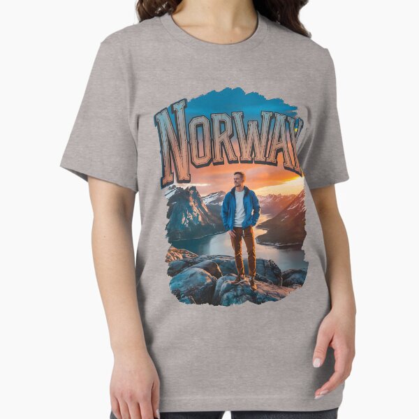 Vista previa del artículo con la obra «Fiordos noruegos - Noruega - Montañas noruegas», diseñado y vendido por JansenGS.