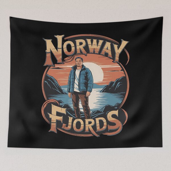 Item preview, Norway fjords - Norway - Norway mountains designed and sold by JansenGS.