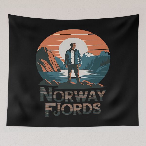 Item preview, Norway fjords - Norway - Norway mountains designed and sold by JansenGS.