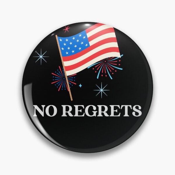Item preview, Travel USA NO REGRETS United States USA Travel T-Shirt designed and sold by All About Merch.
