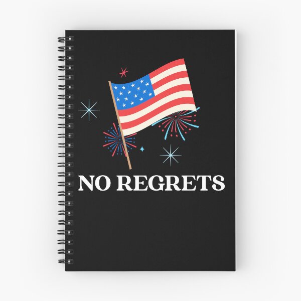 Item preview, Travel USA NO REGRETS United States USA Travel T-Shirt designed and sold by All About Merch.