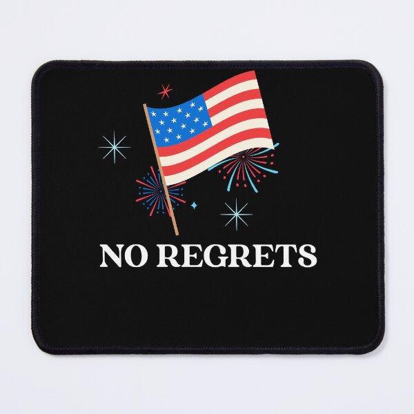 Item preview, Travel USA NO REGRETS United States USA Travel T-Shirt designed and sold by All About Merch.