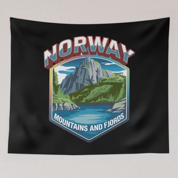 Item preview, Norway fjords - Norway - Norway mountains designed and sold by JansenGS.