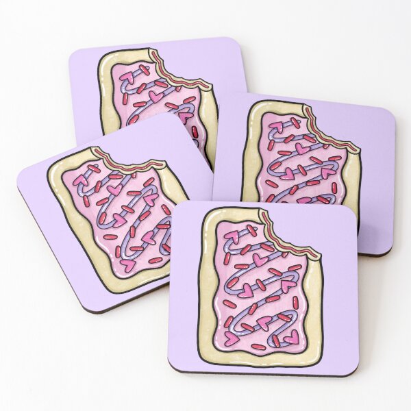 Item preview, Cute Heart Poptart Pastry Bite  designed and sold by TIPbyAshley.