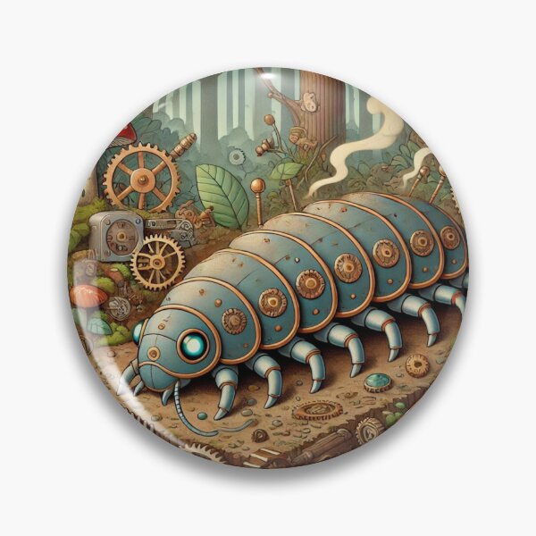 Item preview, Steampunk Woodlouse designed and sold by Sillytoe.