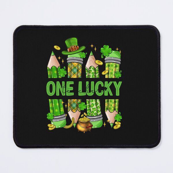 Item preview, one lucky teacher St. Patrick_s Day pencils designed and sold by TalalosART.