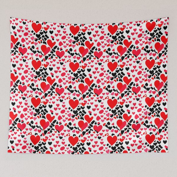 Item preview, Hearts Pattern 7 designed and sold by Domo-Design.