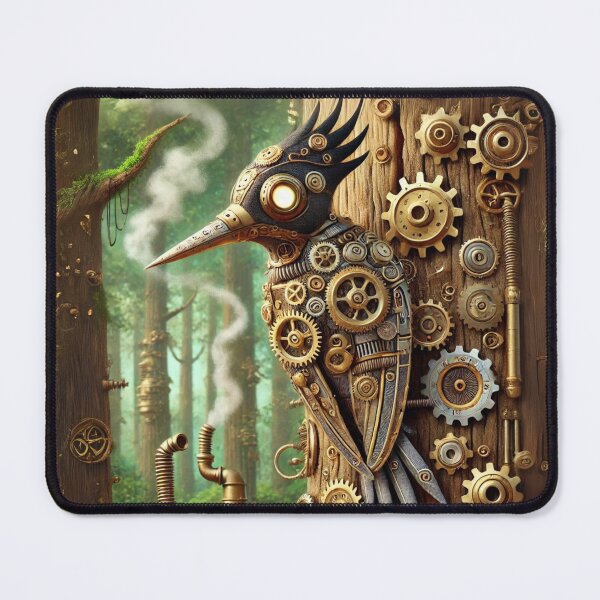Item preview, Steampunk Woodpecker designed and sold by Sillytoe.